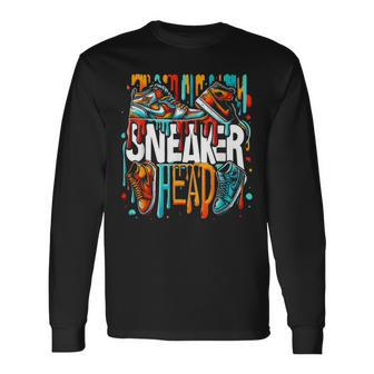 Sneaker Head Awesome s Long Sleeve T-Shirt - Monsterry AU
