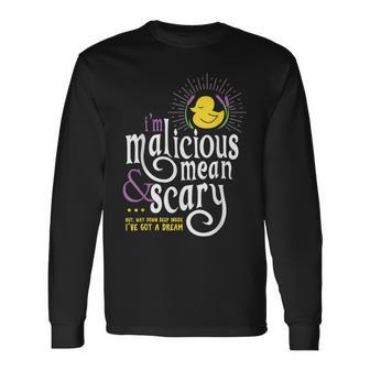 The Snuggly Duckling Malicious Mean & Scary Long Sleeve T-Shirt - Monsterry