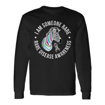 I Am Someone Rare Disease Awareness Rare Disease Warrior Long Sleeve T-Shirt - Monsterry