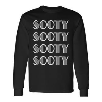 Sooty Name For Boys Named Sooty Long Sleeve T-Shirt - Seseable