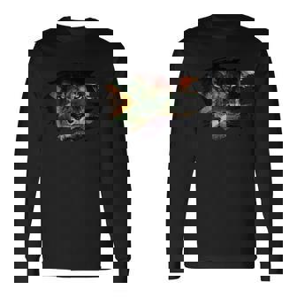 South Africa Flag And Lion Picture African Pride Long Sleeve T-Shirt - Thegiftio