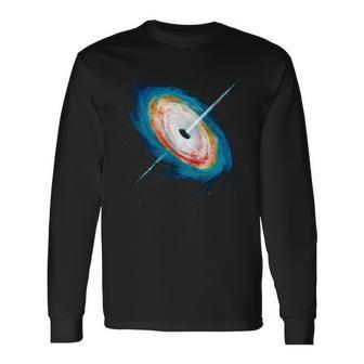 Space Black Hole Astronomy Astrophysicist Universe Long Sleeve T-Shirt - Seseable