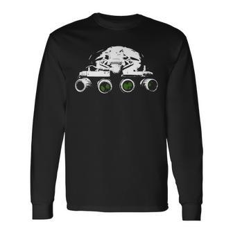 Special Operations Panoramic Nvgs Shadows Long Sleeve T-Shirt - Monsterry