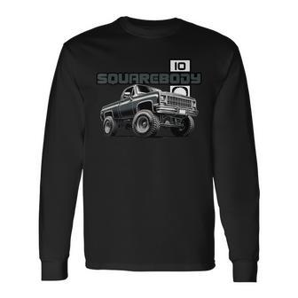 Squarebody Truck C10 K10 Classic Truck Square Body Long Sleeve T-Shirt - Seseable