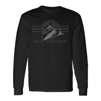 Sr-71 Vintage Cold War Sr71 Air Force Pilot Long Sleeve T-Shirt - Monsterry DE