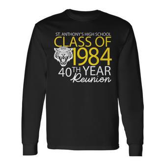 St Anthony's High School Class Of 1984 40Th Year Reunion Long Sleeve T-Shirt - Monsterry AU