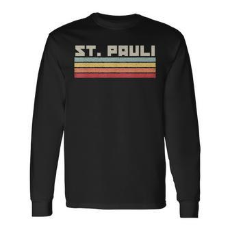 St Paulianer Hamburg North Germany North Homeland Long Sleeve T-Shirt - Thegiftio UK