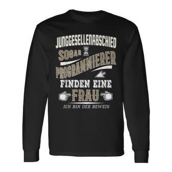 Stag Party Programmer I It Langarmshirts - Geschenkecke