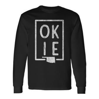 State Of Oklahoma Okie Pride Long Sleeve T-Shirt - Monsterry CA