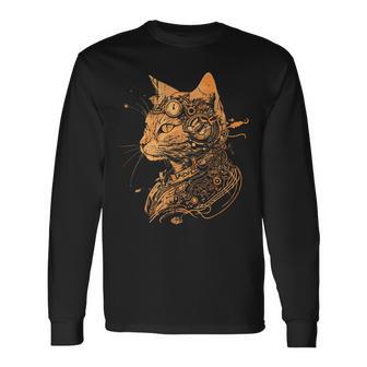 Steam Punk Catkitten Kitty Steampunk Langarmshirts - Geschenkecke