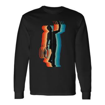 Stolzer Elektriker Papa Retrointage Elektriker Papa Kapuzenjacke Langarmshirts - Geschenkecke