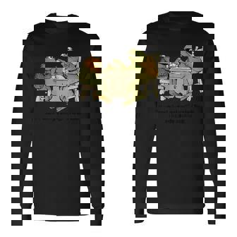 We Must Stop Eating Cried Toad As He Ate Another Frog Quote Long Sleeve T-Shirt | Seseable CA