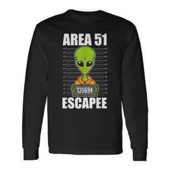 Storm Area 51 Alien Escapee From Area 51 Alien Hot Long Sleeve T-Shirt - Seseable