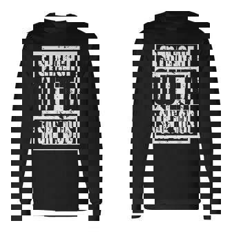 Straight Outta Saint Louis Present Idea Long Sleeve T-Shirt - Monsterry