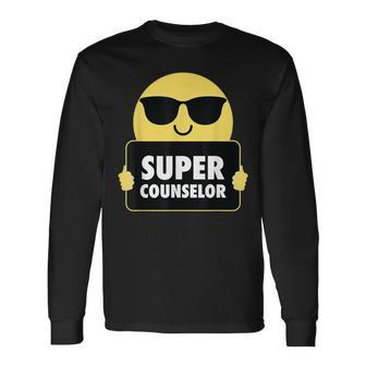 Super Counselor Sunglasses Long Sleeve T-Shirt - Monsterry