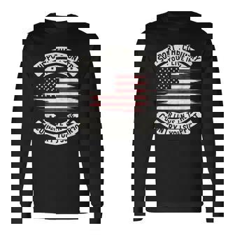 Support The Country You Live In The Country You Support Long Sleeve T-Shirt | Mazezy