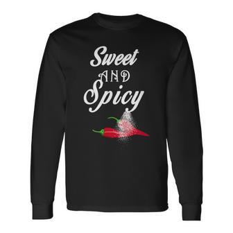 Sweet And Spicy T Long Sleeve T-Shirt - Monsterry DE