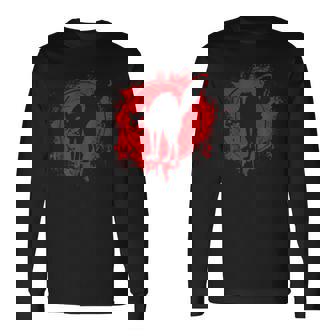 Symbole De L'anarchie Révolution Du Chat Noir T-shirt à manches longues - Cadeauxyz