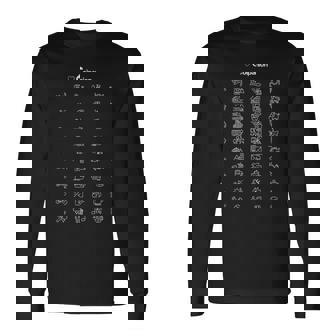 Symboles De Voyage Pour Montrer Travel Icons T-shirt à manches longues - Cadeauxyz