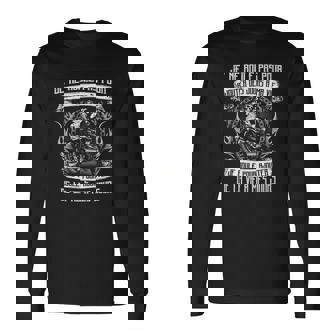 T-shirt à manches longues Moto Je Roule Pour Ajouter De La Vie À Mes Jours, Tee Passion Moto - Cadeauxyz