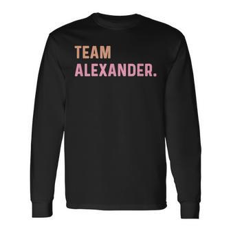 Team Alexander Langarmshirts - Seseable