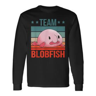 Team Blobfisch Deep Sea Fish Blobfish Langarmshirts - Geschenkecke