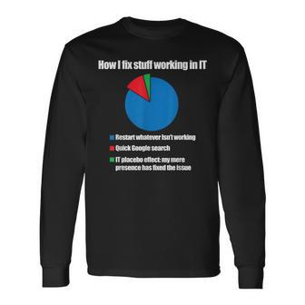 It Tech Support Technology Nerds Geek Computer Engineer Long Sleeve T-Shirt - Thegiftio UK