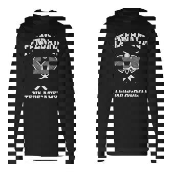 Tenenbaum Tennis Academy Long Sleeve T-Shirt - Monsterry