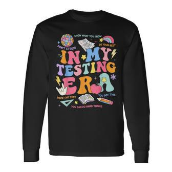 In My Testing Era Staar Test Day You Got This Motivational Long Sleeve T-Shirt | Mazezy