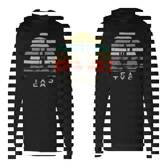 Texas Vintage 1980S Style Desert Long Sleeve T-Shirt | Mazezy