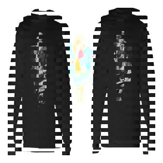 Thich Minh Tue On Back Monks Minh Tue Vietnamese Long Sleeve T-Shirt - Seseable