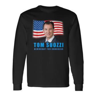 Tom Suozzi For Congress Long Sleeve T-Shirt - Monsterry UK