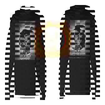 Total Solar Eclipse 2024 April 8 Ufos America Eclipse Solar Long Sleeve T-Shirt - Thegiftio