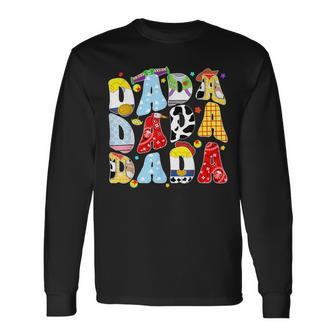 Toy Story Dada Boy Dad Best Dad Ever Happy Fathers Day Long Sleeve T-Shirt - Thegiftio UK