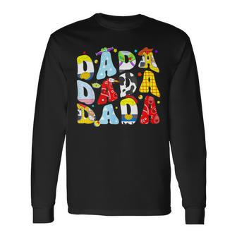 Toy Story Dada Boy Dad Father's Day For Mens Long Sleeve T-Shirt | Mazezy