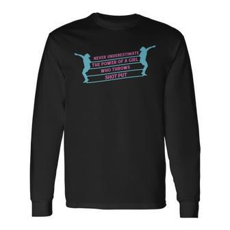 Track And Field Long Sleeve T-Shirt | Mazezy