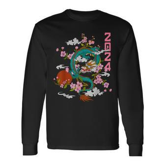 Traditional Dragon Year Of The Dragon Chinese New Year 2024 Long Sleeve T-Shirt - Monsterry