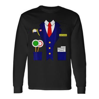 Trainführer Schaffner Train Train Driver Carnival Costume Langarmshirts - Geschenkecke