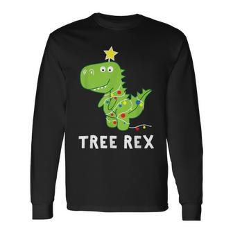 Tree Rex Dinosaur Pyjamas Langarmshirts - Seseable