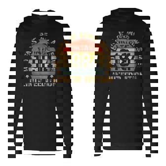 Turning 40 Birthday Decorations 40Th Bday 1984 Birthday Long Sleeve T-Shirt | Mazezy