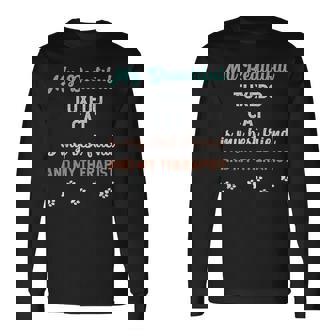 Tuxedo Cat Owner Lover Therapist And Friend Long Sleeve T-Shirt - Thegiftio