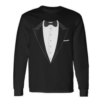 Tuxedo For Weddings And Special Occasions Long Sleeve T-Shirt - Monsterry DE