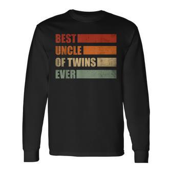 Twin Soncle Retro Uncle Of Gemini Langarmshirts - Seseable