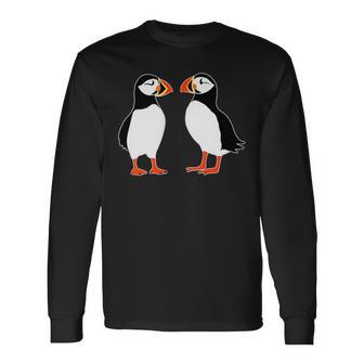 Two Cute Puffin Langarmshirts - Geschenkecke