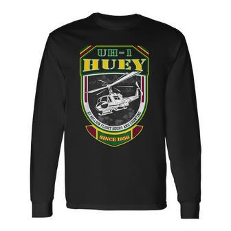 Uh1 Huey Since 1956 Long Sleeve T-Shirt - Monsterry DE