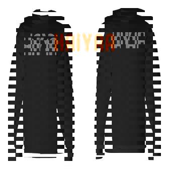 Uncles Roger Print Hilarious Haiyaa Chef Uncle Long Sleeve T-Shirt | Mazezy