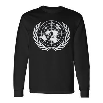 United Nations Flag United Nations Long Sleeve T-Shirt - Thegiftio UK