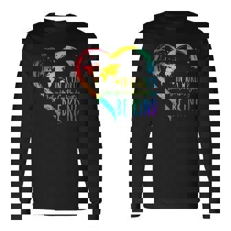 Unity Day Heart Long Sleeve T-Shirt | Mazezy