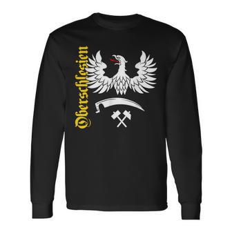 Upper Silesia Schlesian Eagle Schlesier Langarmshirts - Geschenkecke