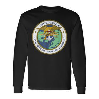 Us Naval Special Warfare Command Nswc Military Veteran Long Sleeve T-Shirt - Monsterry DE